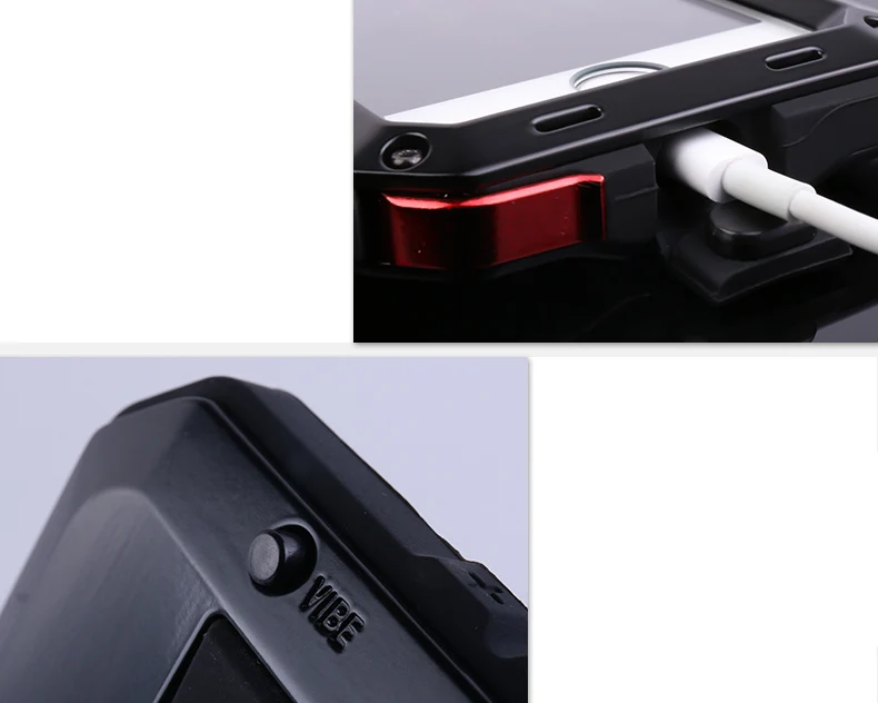 Снегозащитный чехол для iphone 5 s противоударный водонепроницаемый Мощная защита алюминиевый Gorilla glass металлический чехол для iphone 5S, se