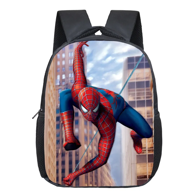 Героем комиксов Человек-паук рюкзак детей супер герой Человек-паук школьные рюкзаки мальчики мультфильм Супермен Детей школьников сумки