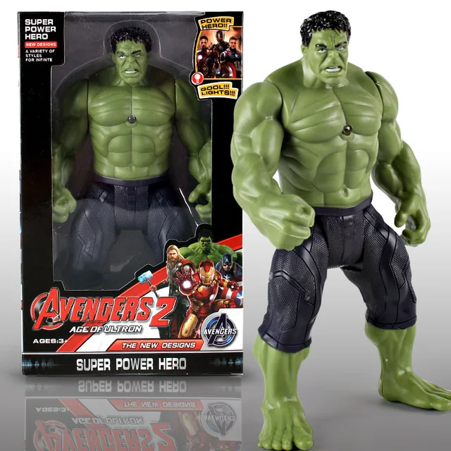 

2018 NEW PVC Action Figure Amazing Ultimate Hulk Captain America Iron Man Collectible Model Toy for Kids Christmas Gifts
