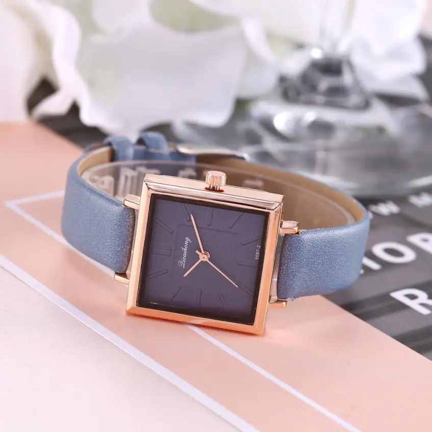 Красивые Простые сувенирные наручные женские наручные часы Бизнес Мода из нержавеющей стали темперамент модные женские часы# D