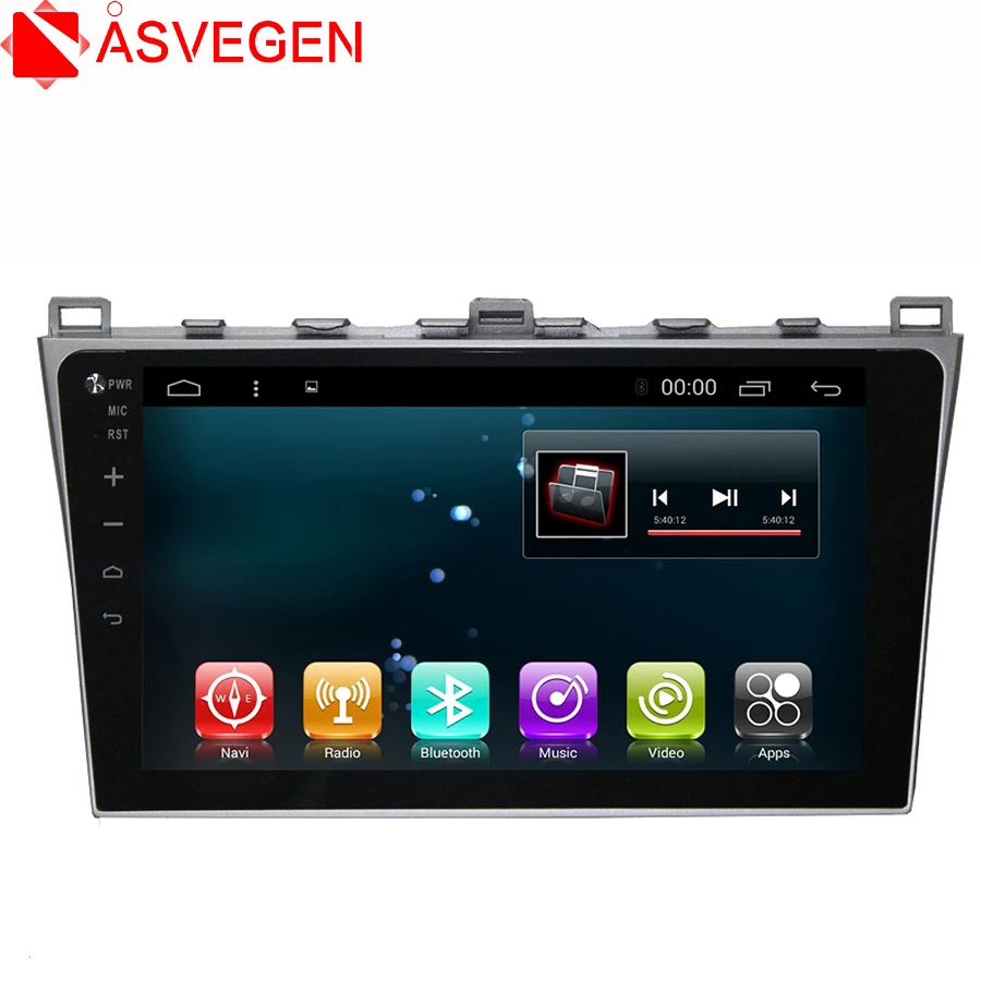 Clearance Asvegen RAM2+32 12.1 inch Android 7.1 Quad Core Car Auto WIFI Radio Multimedia Player GPS Navigation For Mazda 6 Summit 2009 0