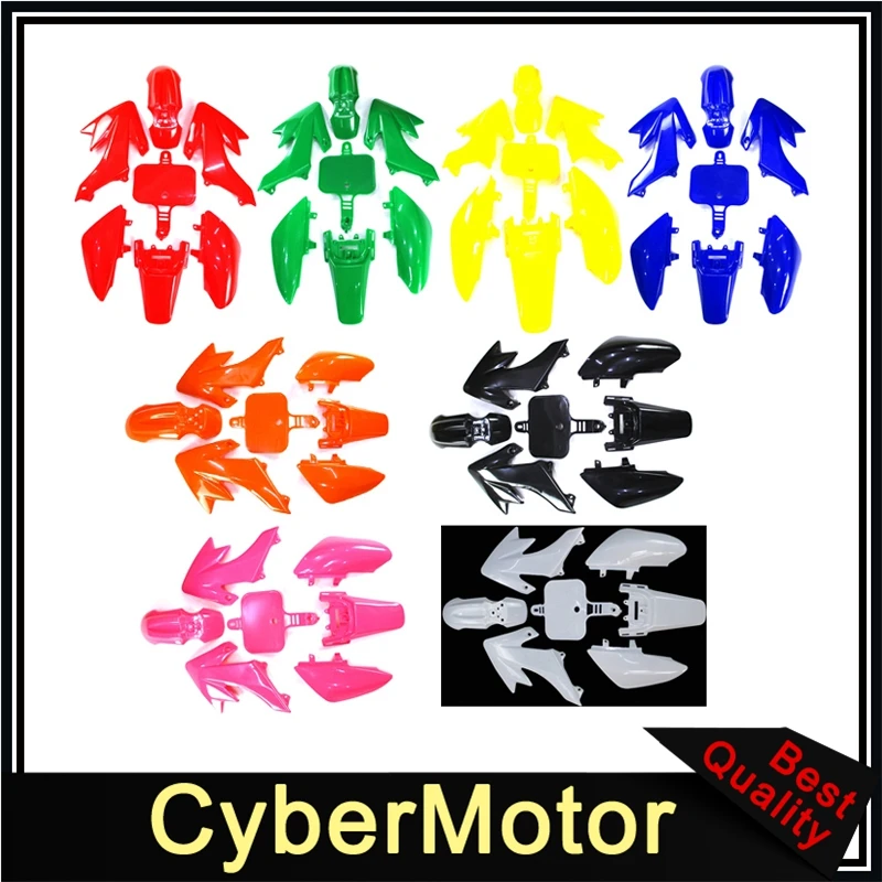 Pedane Verdi Per Moto Da Cross Cinese - Adatte A Thumpstar XR50 CRF50 CRF70 SSR TTR SDG 50-160cc