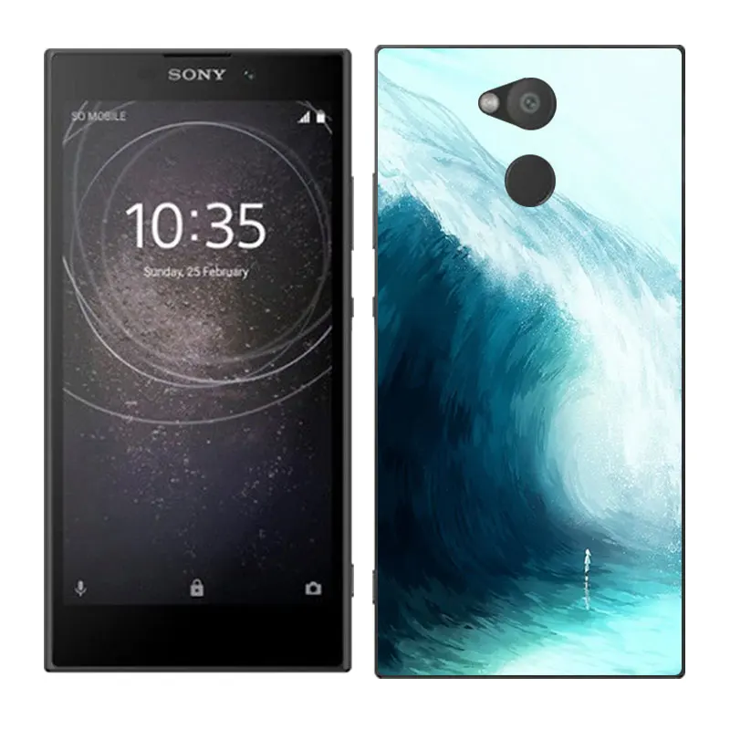 5,2 дюйма для sony Xperia XA2, чехлы для телефонов, спящий рисунок, ТПУ для sony Xperia XA2, прозрачные мягкие силиконовые чехлы на заднюю панель, чехол