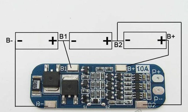 3S 10A 11,1 в 12 В 12,6 в Защитная плата для литиевых батарей модуль для литий-ионных батарей 18650 BMS 3,7 в