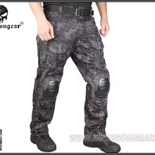 Emerson Kryptek Typhon Camo G3 брюки с наколенниками боевые тактические страйкбол брюки EM7036