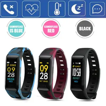 

Fitness Smart Watch Tracker For Fitbit Android iOS Blood Pressure Heart Rate New