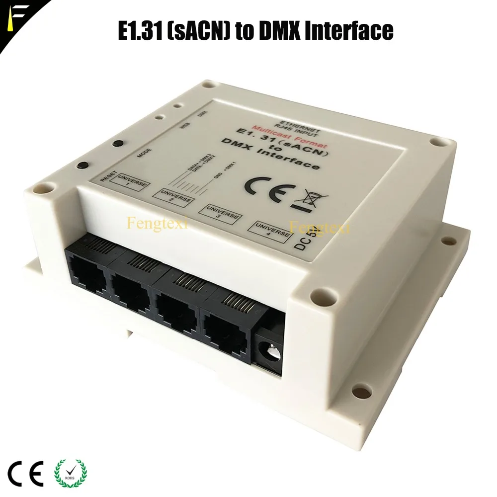 DMX интерфейс e1.31 к DMX512 компьютерному ПК контроллер консоли замена USB подходит для