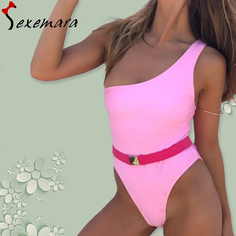 red swimsuit padded