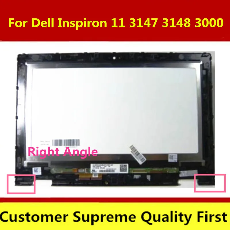 11," для DELL Inspiron 11 3147 3148 1366x768 светодиодный сенсорный ЖК-дисплей в сборе