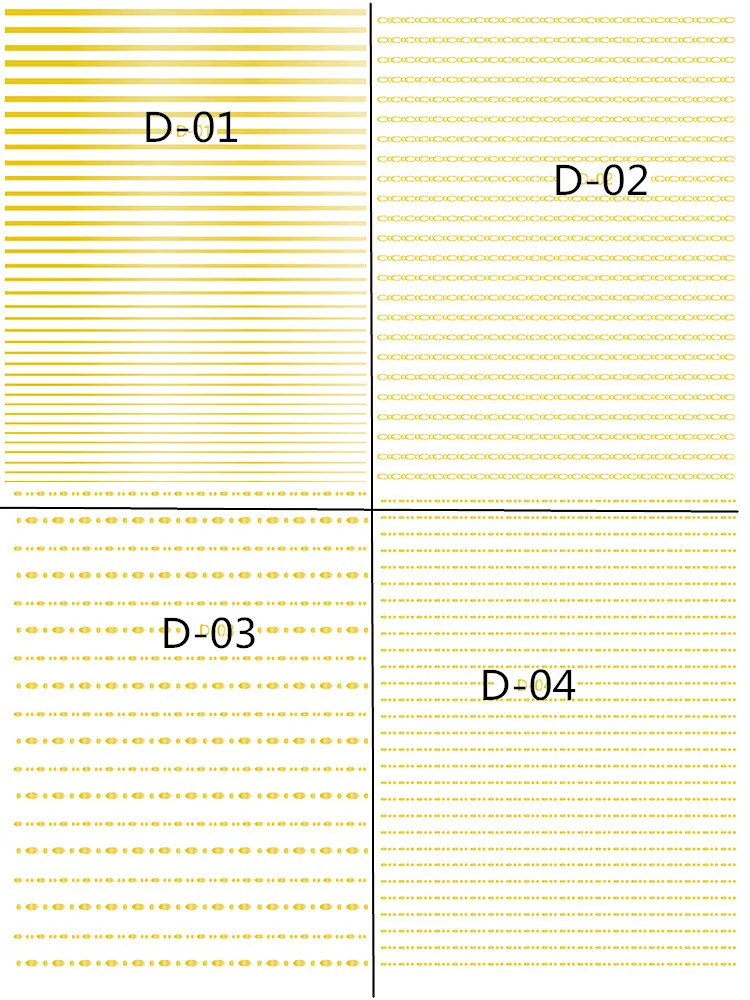 1 лист Золотой 3D стикер для ногтей кривые полосы линии наклейки для ногтей s клейкая полосовая Лента наклейки для ногтей s Переводные картинки розовое золото серебро