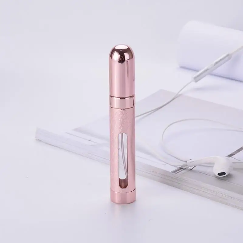 10 ml 미니 refillable 알루미늄 빈 atomizer 컨테이너 휴대용 향기 펌프 스프레이 향수 병 lx7400