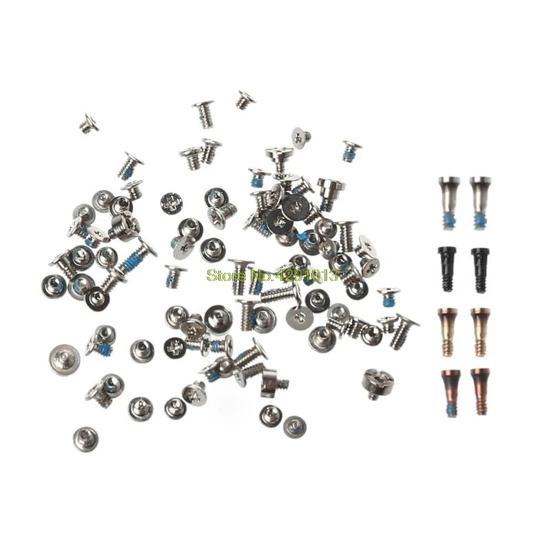 Full Screws Set Bottom Star Screw Kit Repair Bolt Inner Parts Replacement Metal for Apple iPhone 7