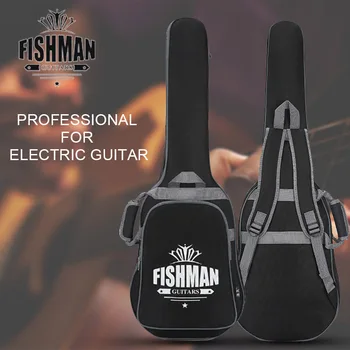 

Electric Guitar Case Fully Padded Bass Folk Flattop Balladry Steel-string Backpack Bass Accessories Carry Gig Oxford Guitar Bag