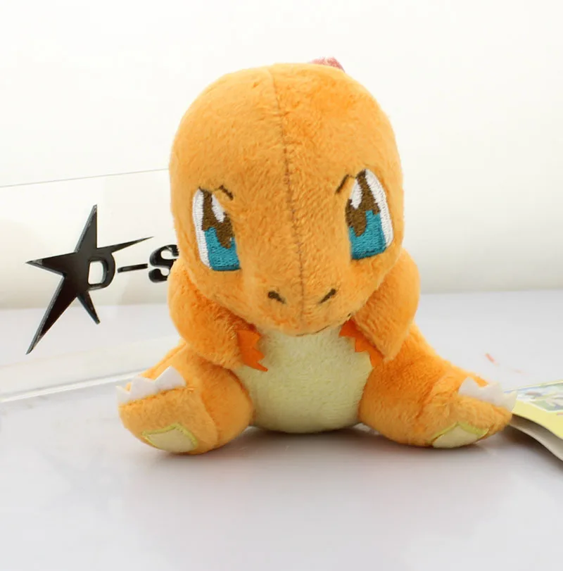 Бесплатная доставка милый 4 &quotМонстр аниме мультфильм Charmander 10 см мягкая игрушка