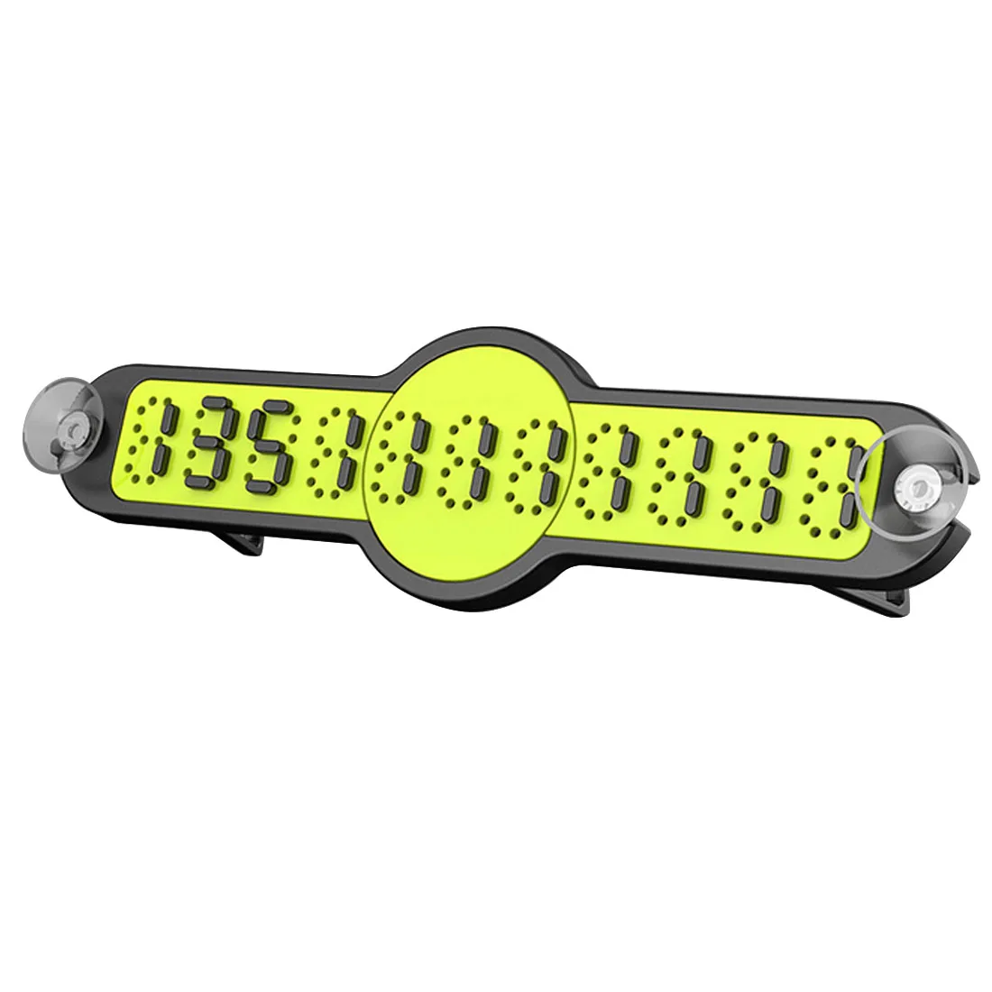 

Dewtreetali Personality Car Transfer Card Night Light car sticker Car Temporary Parking Card Creative Mobile Phone Number Card