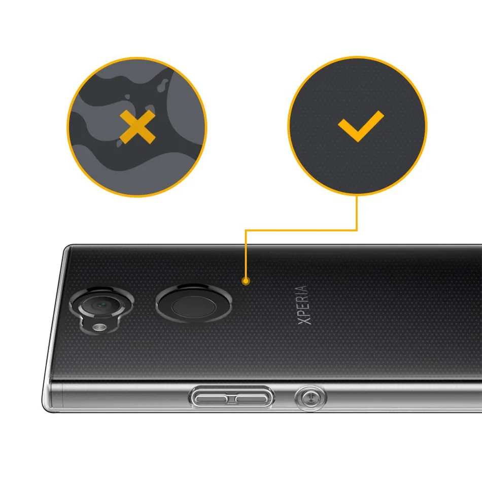 Чехол для Sony Xperia XA1 Plus XA1 XA2 XA3 Ультра Прозрачный кремний TPU чехол для Sony Xperia L1 L2 L3 Z1 Z2 Z3 Z4 Z5 C3 C5 C6