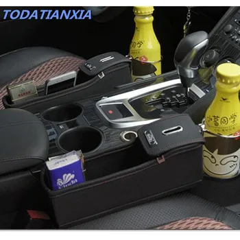 

Car Organizer Seat Crevice Storage Bag Car Accessories FOR duster golf mk5 citroen c4 picasso bmw x5 e70 mazda 3 jeep renegade