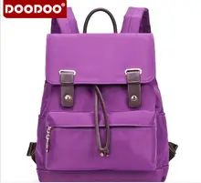 Оригинал doodoo fr417 женщины рюкзаки девочек-подростков молодежи школьный студент сумка нейлон водонепроницаемый ноутбук рюкзак bolsa mujer