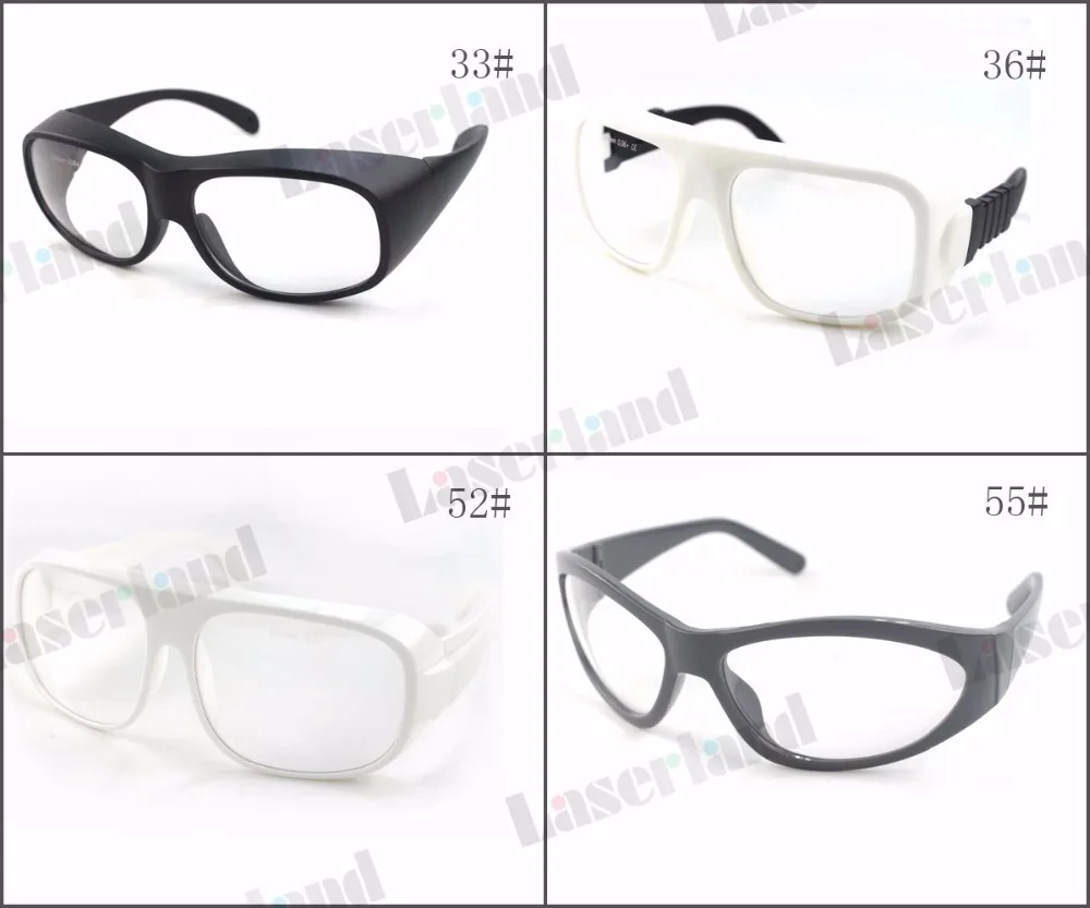 Laserland LP CHP 36 10600nm OD6+ CO2 Laser Protective Goggles Safety