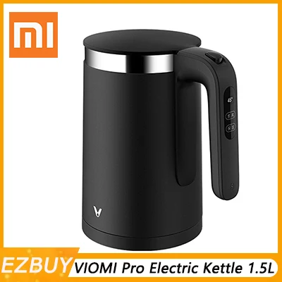 

XIAOMI VIOMI Pro Electric Kettle 1.5L / 1800W Smart Constant Tmeperatue 5min Fast Boiling OLED Water Kettle Household YM-K1503