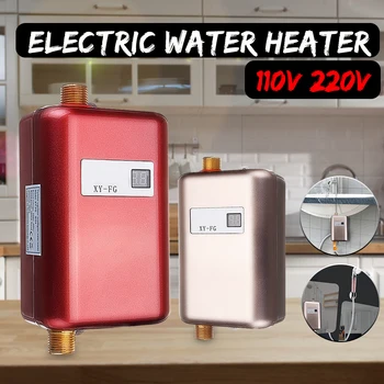 

Universal Electric Water Heater Instant Tankless Water Heater 3800W LCD digital temperature Heater for Kitchen Bathroom