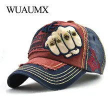 Wuaumx Baseball Caps For Men Women Curved Brim Trucker Cap Fist Rivets Sun Hat Summer Snapback Cap Cappello Baseball Casquette fashion women s rivets and sewing thread embellished baseball cap