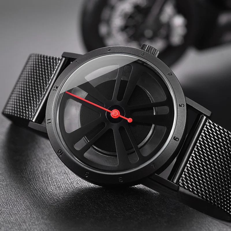 IBSO Brand Novelty Creative Wheel Design Rotate Sport Quartz Watch Men Locomotive Punk Style Mens Watches 2019 Relogio Masculino IBSO Brand Novelty Creative Wheel Design Rotate Sport Quartz Watch Men Locomotive Punk Style Mens Watches 2019 Relogio Masculino