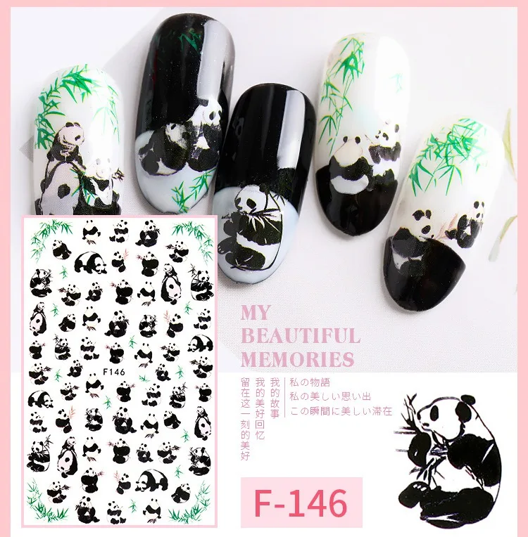 Самоклеющиеся Мультяшные наклейки для ногтей, художественное оформление ногтей, принадлежности для маникюра, инструменты, наклейки для ногтей, милая мышь, кошка