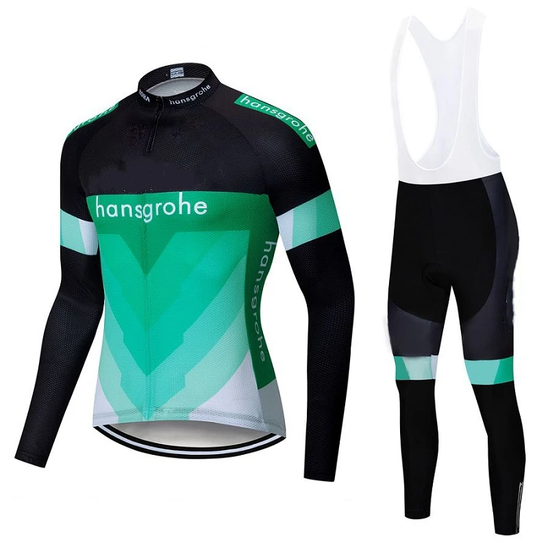 

2019 New NW Summer Men Cycling Long Sleeve Clothes Set Mens Cycling Jersey Bib long Bike Bicycle Ropa Ciclismo Bike Clothing