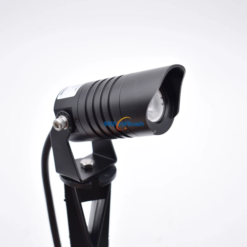 

CREE LED 3W Spike Garden Spot Light 12V 24V RGB Landscape Lighting Round Spike Base Black/Silver Color 8pcs/lot DHL Freeship