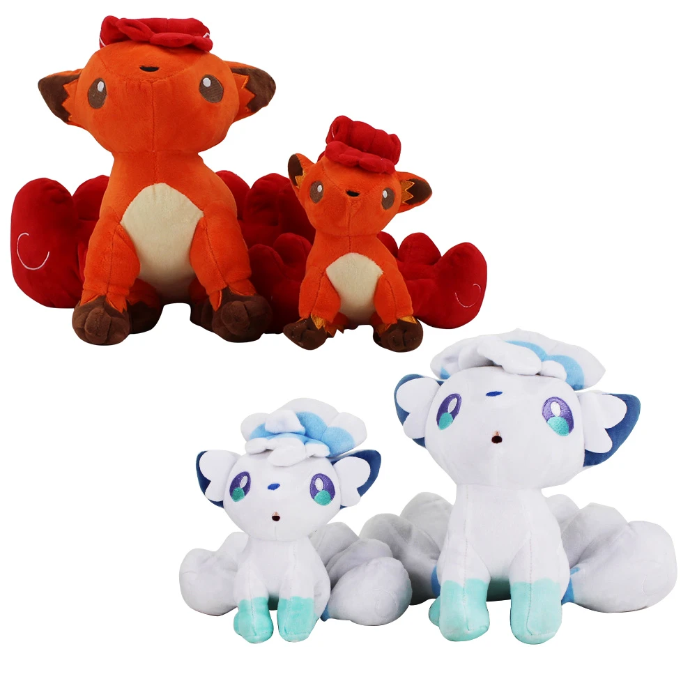 white vulpix plush