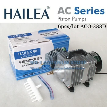 

6pcs/lot Hailea ACO-388D 70W/85W 90L/Min Piston Air Compressor Pump Koi Fish Pond Hydroponic