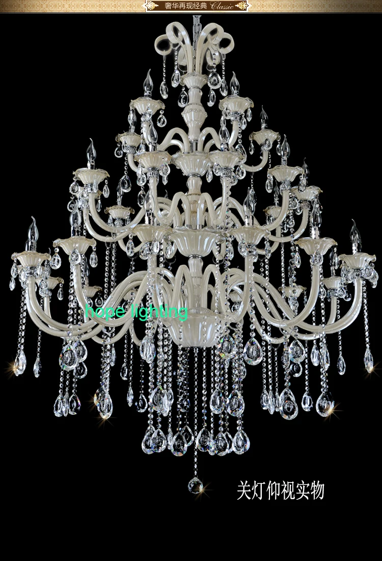 modern crystal chandelier bed room Antique Luxurious Large Crystal Chandelier for hotel luxury crystal chandelier foyer led lamp