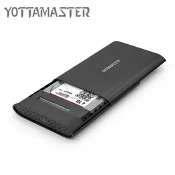 Yottamaster 2,5 корпус для жесткого диска USB3.1 Тип-C SATA3.0 инструментов 5 Гбит HDD случае Поддержка протокола UASP жесткий диск