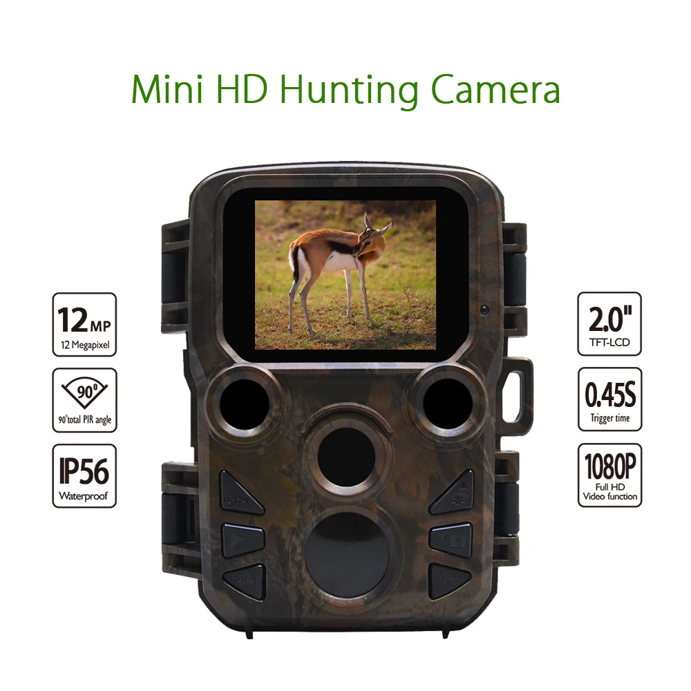 

BOBLOV H501 Full HD 12MP Hunting Trail Camera Home Security IR Night Vision Waterpoof
