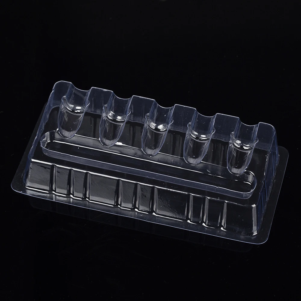 New EZ Disposable Plastic Tattoo Cartridge Needles Holder Stand for Most Cartridge Tattoo Needles 24Pcs Tray Clear Color pyramid clear glass box jewellery display stand vanity tray trinket storage case