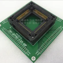 7328-160-X-08 QFP160/DIP burn-в гнездо золотым покрытием IC Тесты ing сиденье Тесты разъем Тесты bench