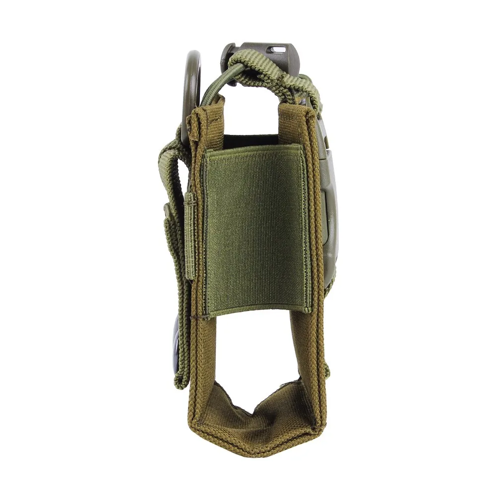 Tactical Molle Walkie Talkie Pouch Interphone Storage Bag Outdoor Molle Radio Pouch for Military Use Walkie-Talkie Case Holder