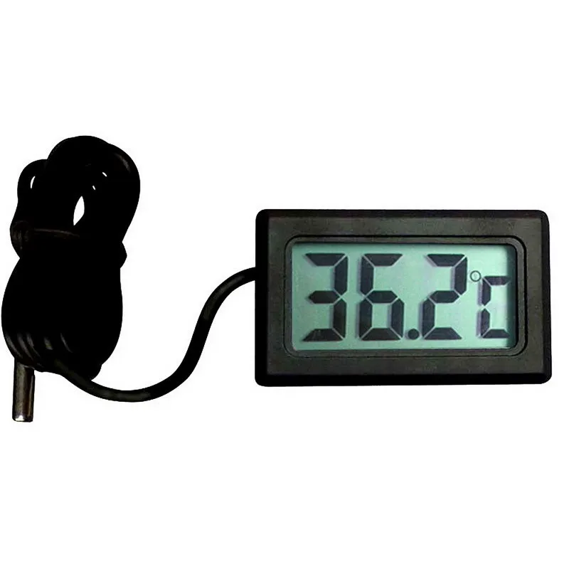 1 шт. ЖК цифровой Манометр Термометр для морозильной камеры автомобильный холодильник рыбный инкубатор бак измеритель температуры