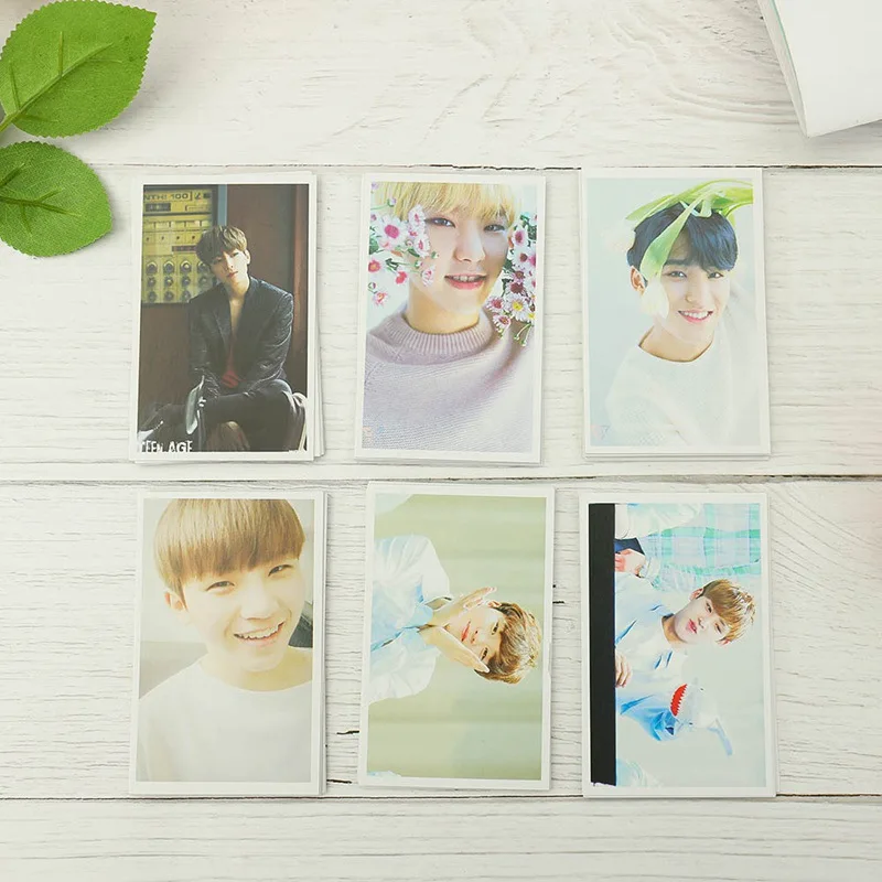 30PCS/SET New Arrival K-POP SEVENTEEN Ablum LOVE&LETTER LOMO Cards New Fashion Self Made Paper Photo Cards