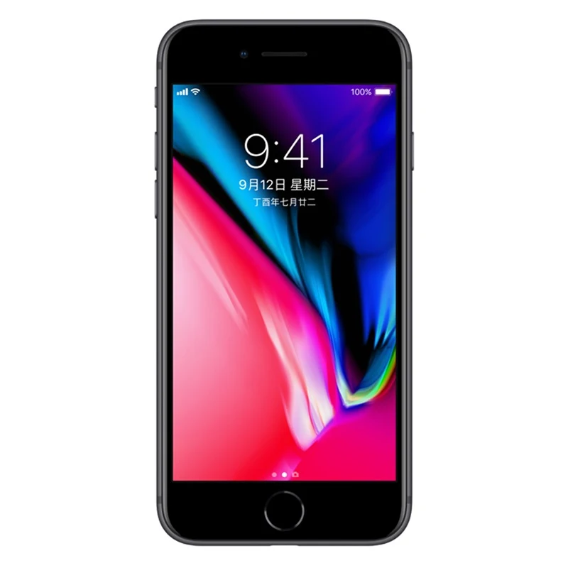 Б/у Смартфон Apple iPhone 8, 2 ГБ, 64 ГБ, разблокированный LTE мобильный телефон, 4,7 дюймов, 12,0 МП, шестиядерный процессор, 2 Гб ram, iOS, отпечаток пальца