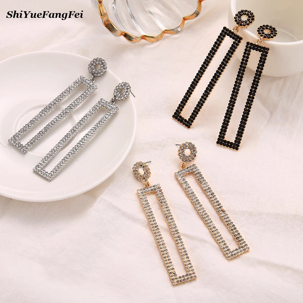 

Luxury Female High Quality Round Cubic Zircon Earrings for Women Ladies Girls CZ Crystals Drop Earrings Gold Color Jewelry