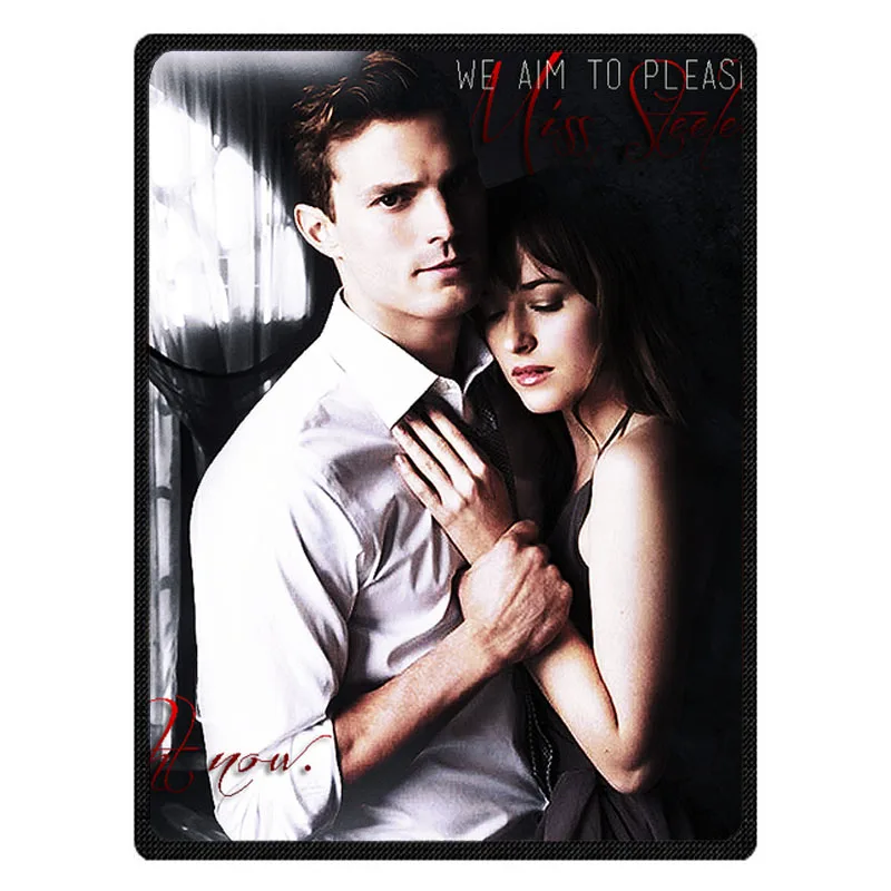 

Fifty Shades of Grey Printed Spring/Autumn Throws Blanket Coral Fleece Bedspread Bedsheet Sofa Plaids DIY Travel Blankets