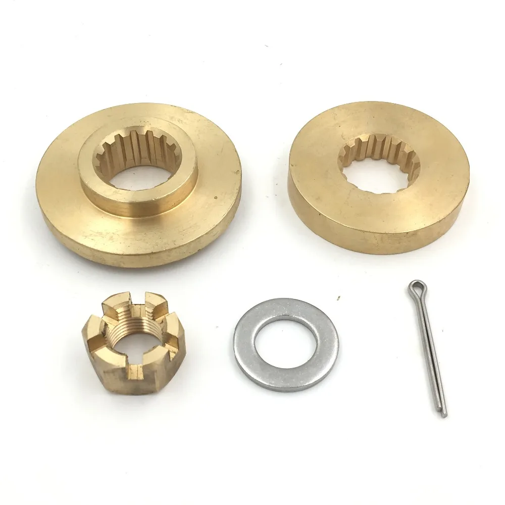 

Free shipping A set parts for yamaha 60-100hp engine propellers fit yamaha spacer washer plate nut castle pin cotter