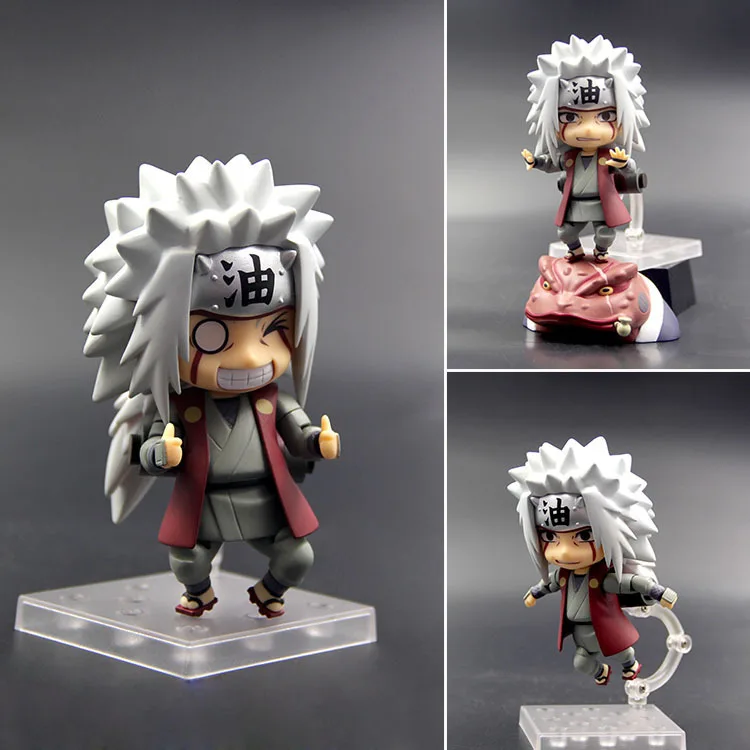 

Naruto Figure Toys anime figure Q version Jiraiya and Gama-Bunta collection Toy free shipping