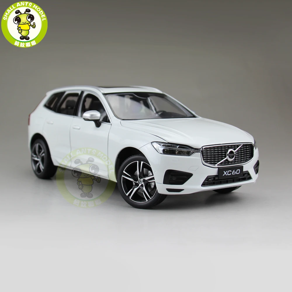 1/18 все новые Volvo XC60 SUV литая модель металлическая модель автомобиля SUV Подарочная коллекция хобби белый цвет