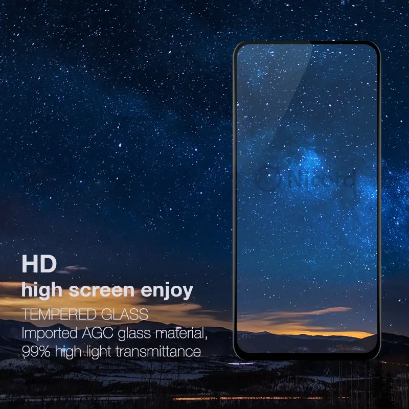 Никотд закаленное стекло для huawei Magic 2 play 8A полное покрытие Защитная пленка для Honor View 20 10 lite 8X 8C 9i защита экрана