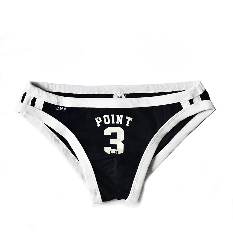 Ropa Interior Hombre Cueca Мужское нижнее белье Lomonling с буквами из хлопка низкой талией