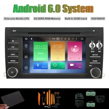 Android 6.0 Octa-core CAR DVD PLAYER for PORSCHE CAYENNE 2006-2010 Radio RDS WIFI 2G RAM 32GB Inand Flash