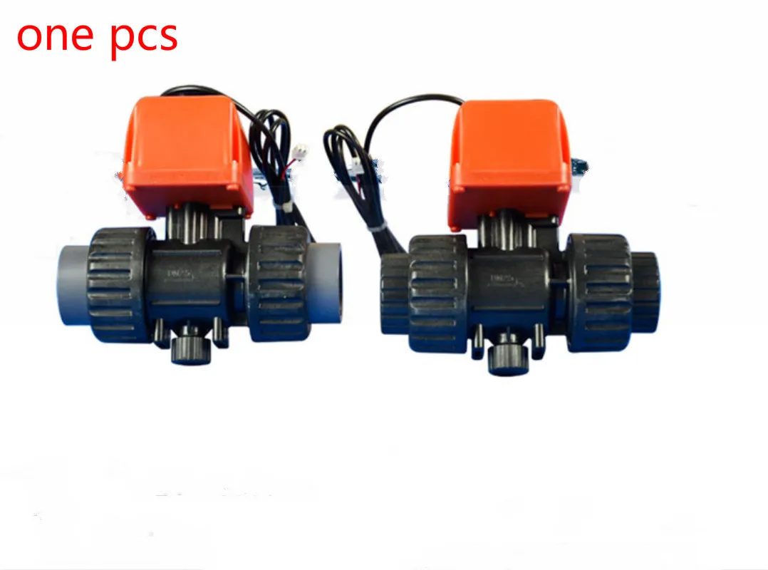 DC6V DC12V DC24V 2 ходовой клапан керамический сердечник электрический шаровой клапан пластиковый интерфейс моторизованный шаровой клапан DN15 DN20 DN25 DN32 DN40